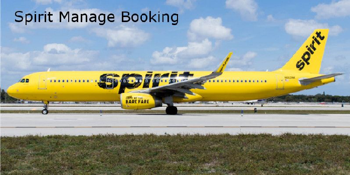 Spirit Airlines Manage Booking